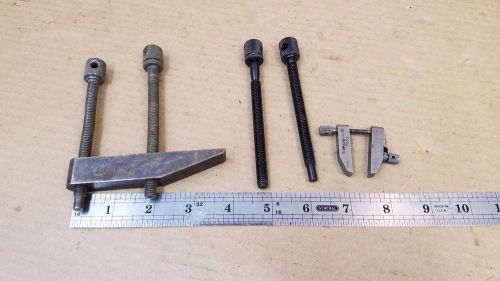 Lot of Assorted Brown &amp; Sharpe &amp; Starrett Parallel clamps Parts NO RESERVE!
