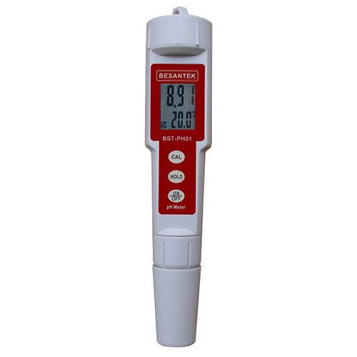 Besantek bst-ph01 waterproof ph/temperature meter for sale