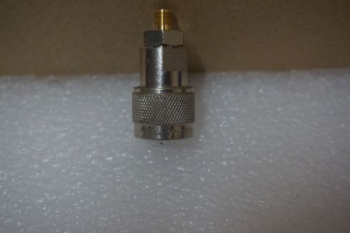 Amphenol 901-294 Type N Male to SMA Female Connector Adapter