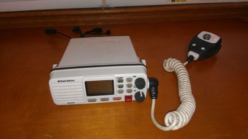 WEST MARINE VHF550 VHF Boat Transceiver Radio UNTESTED, AS IS!!