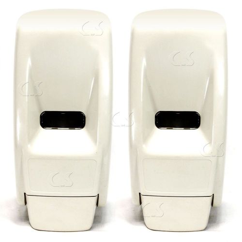 2x gojo 1000ml bag-in-box hand soap lotion wall dispenser white _130-31x2 for sale