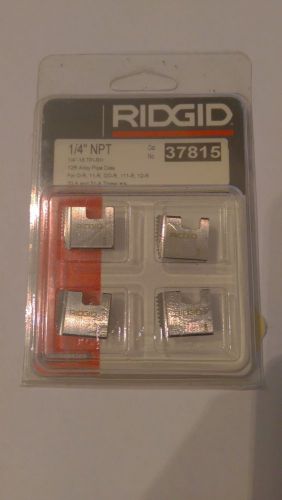 RIDGID 1/4&#034; NPT HS - PIPE DIES, CHASERS, THREADERS - Cat. No. 37815