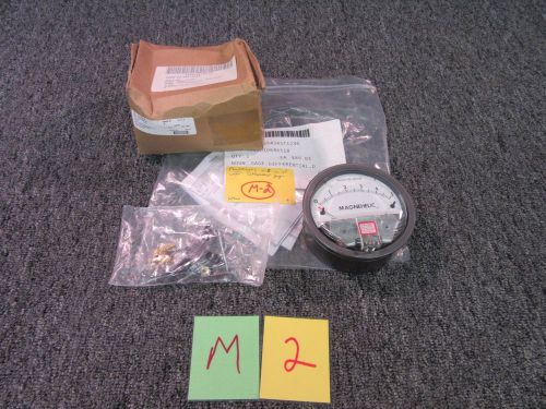 4&#034; DWYER MAGNEHELIC DIFFERENTIAL PRESSURE GAUGE 2005-C 0-5 INCH WATER 15 PSI NEW