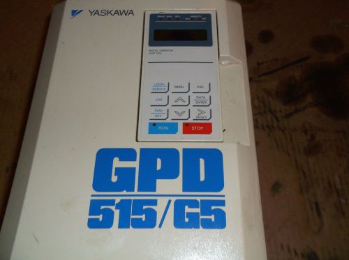 Yaskawa GPD 515 G5 CIMR-G5M25P5 Magnetek GPD515C-A025 3Phase 200-220V 30A 50Hz