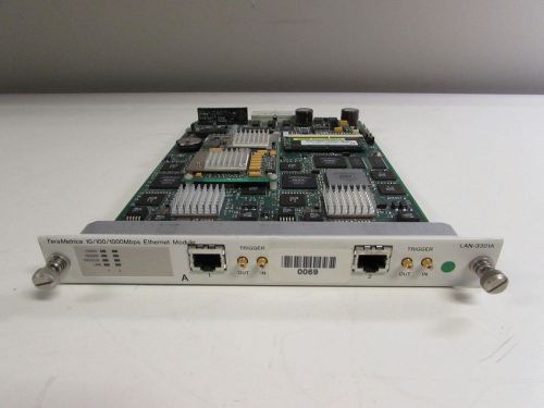 Spirent SmartBits LAN-3300A, 2 port, 1000Base-T Ethernet, copper, Smartmetrics