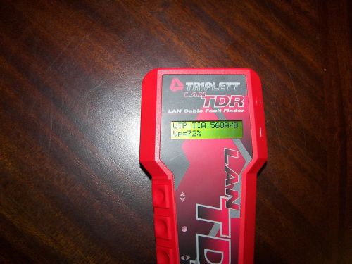 TRIPLETT  LAN TDR Cable Fault Finder length measurement and tone cable tracing