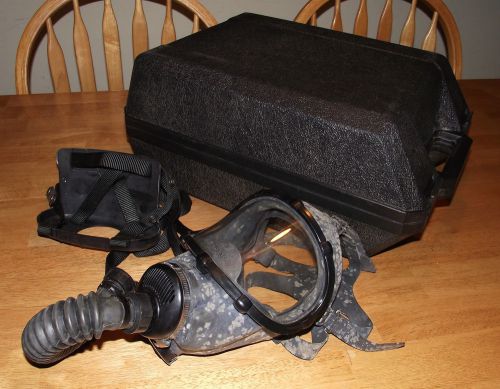 MSA Industrial Gas Mask &amp; Carry Case (No Canister)