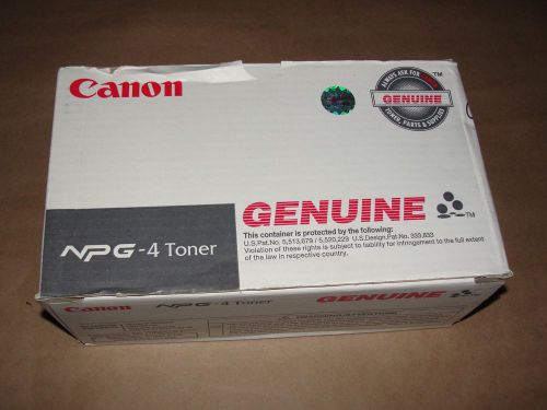 NPG-4 1375A004AB Genuine Canon Toner NP-4050 NP-4080
