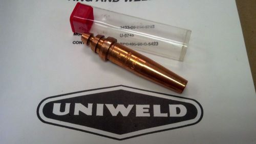 UNIWELD, AIRCO TYPE SEAT,CUTTING TIP, 164-#6, WELDING, BRAZING, 7-HOLE