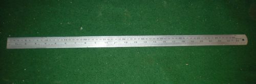 SHINAWA 24&#034; 60cm Stainless Hardened Machinist Engineering RULER Rule 2&#039; No. 304e