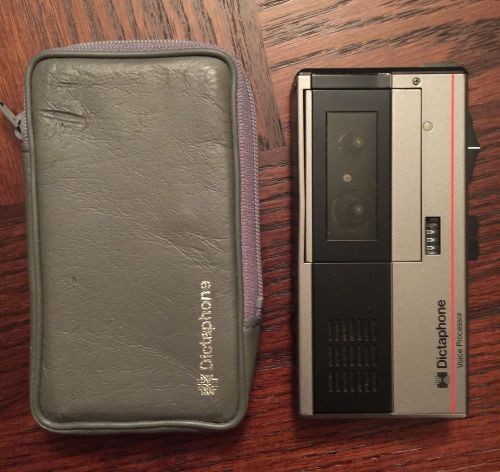 Dictaphone Voice Processor Recorder 3243 With Zippered Case
