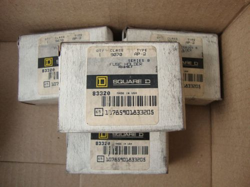 (4) NEW SQUARE D 9070 AP-2 FUSE HOLDERS