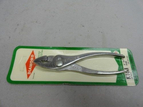 New nos diamond k16h 6&#034; slip joint pliers w/cutter sealed k16-h for sale