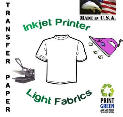 *inkjet iron on transfer paper 10 sheets/pack for sale