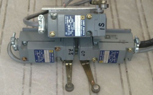 3 SQUARE D 9007 Series A C54B2 LIMIT SWITCH Type CO54 Sold Individually or All