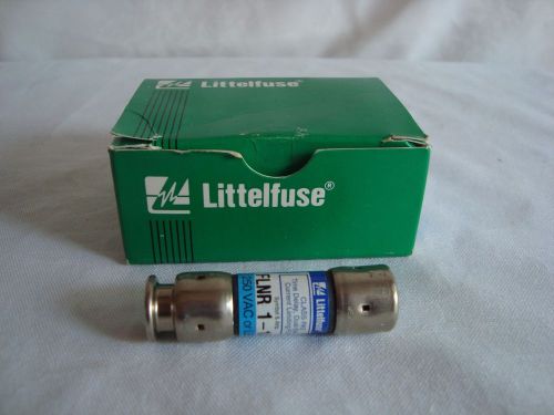 New in box littelfuse box of 10 powr-gard fuses flnr  1-1/4 amp 250 volt silver for sale
