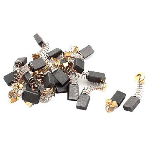 uxcell 20pcs Power Tool Repairing 15mm x 10mm x 6mm Motor Carbon Brushes