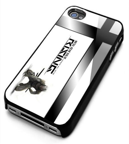 Metal Gear Solid Rising logo Cover Smartphone iPhone 4,5,6 Samsung Galaxy