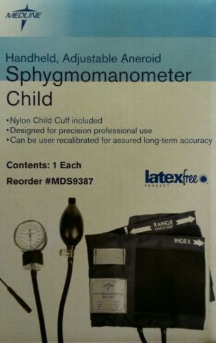 New medline sphygmomanometer child mds9387 handheld includes zipper storage bag for sale