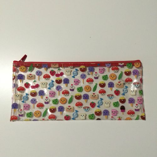 Paperchase Kawaii Food Pencil Case Pouch Candy Vegetable Cute Stationery Planner