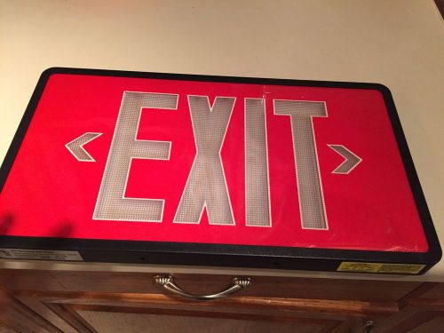 Exit Self-Luminous Life Safety Sign