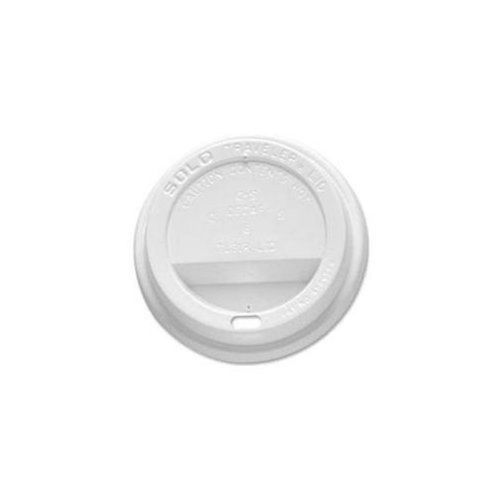 SOLO OFTL31-0007 Traveler Polystyrene Dome Lid for 10oz Hot Cup 3.4&#034; x 0.7&#034; W...