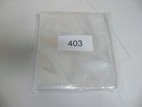 Lot of 2500 Ampac 403-24 8&#034; X 9.5&#034;  @ 2.5 mil  Heat Sealable Poly Bags