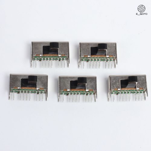 10pcs sk43d01 slide switch 2p3t 16pin 8mm handle for diy electronic accessories for sale