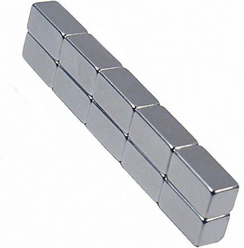 1/2&#034; x 1/4&#034; x 1/4&#034; Bars/Blocks - Neodymium Rare Earth Magnet, Grade N48