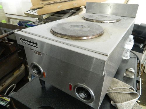TOASTMASTER ELECTRIC 2 BURNER COUNTERTOP HOT PLATE - CERAMIC ELEMENTS