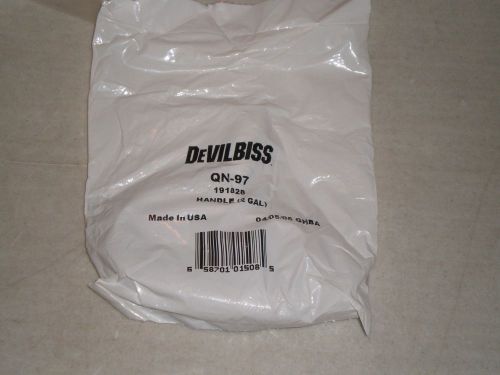 New! devilbiss qn-97 handle (2 gal) 191828 free shipping! for sale