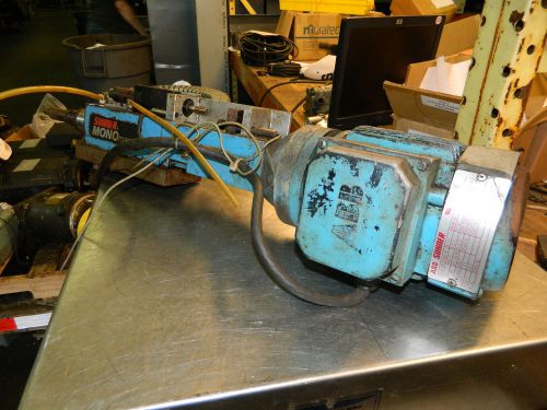 Suhner mono master automatic drill unit w/ 3/4 hp abb ac drive motor, used for sale