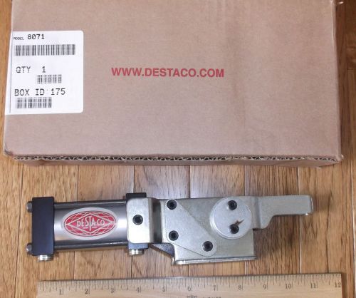 DE-STA-CO Model # 8071 Pneumatic Hold-Down Clamp cylinder air destaco