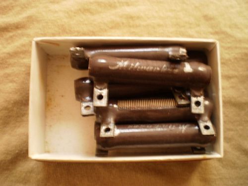 Lot of 8 Vintage Milwaukee 1 Ohm Resistors
