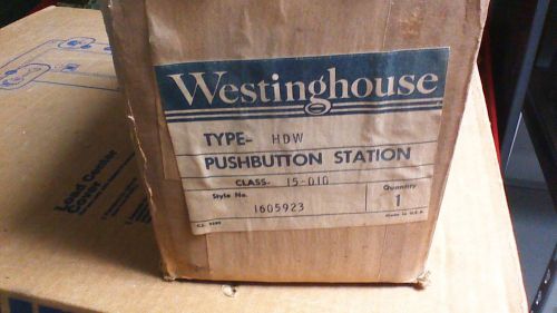 Westinghouse 15-010 HDW Control Station, Hand/Off/Auto, Explosion Proof   L173