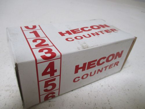 HECON CORP. G0404165 COUNTER *NEW IN A BOX*