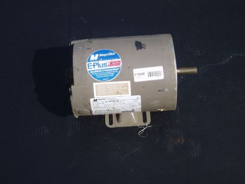 Magnetek century inverter duty motor e180; 3/4hp, 208-230/460; 1725; 3ph; ga56c for sale