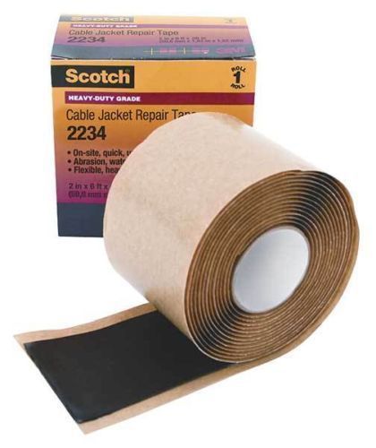 SCOTCH 2234 Mastic Tape Cable Jacket Repair Tape 2&#034; x 6&#039; (1 roll)