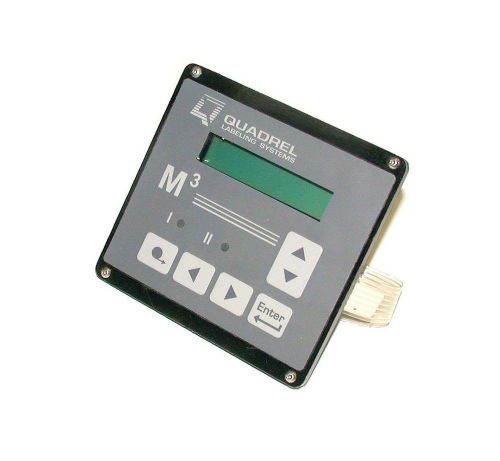 QUADREL LABELING SYSTEMS  M3  KEYPAD READOUT  (2 AVAILABLE)