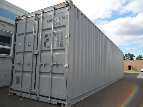 (2014) 40&#039; High Cube Double-Door Shipping Storage Cargo Container WWT - North NJ