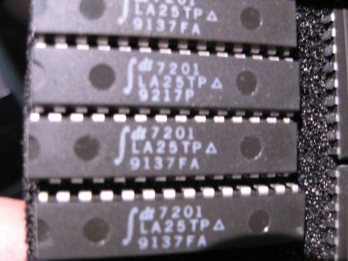 Lot of 4 IDT 7201LA25TP CMOS ASYNCHRONOUS FIFO 512 x 9 24-pin DIP - VINTAGE PULL
