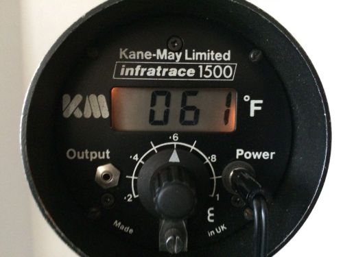 KANE-MAY INFRATRACE 1500 INFRARED 32°f-1500°f HIGH HEAT THERMOMETER