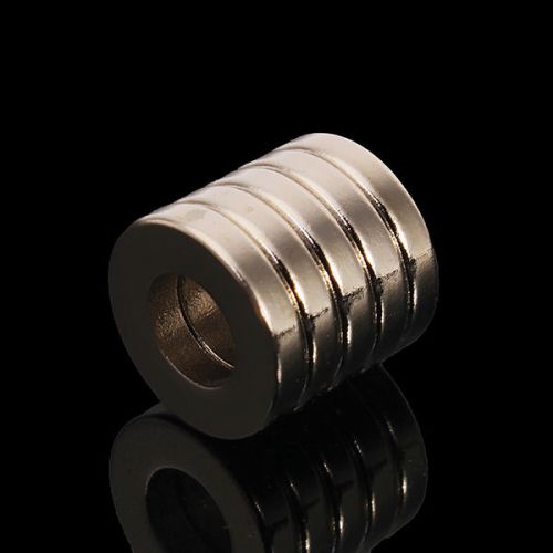 5pcs N35 10x5x2mm Neodymium Strong Ring Magnets Countersunk Magnets Rare Earth