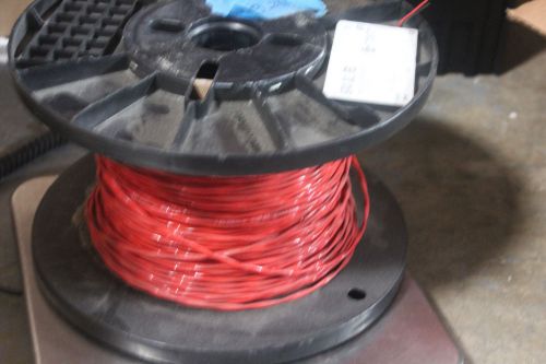 Spool 500&#039; 500ft belden 89740 002 red 18 awg shielded single-pair cable wire nr for sale