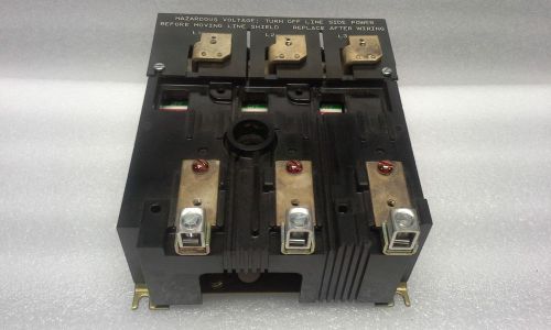 Telemecanique D10S2 3 Pole Motor Control Switch 60amp 600V