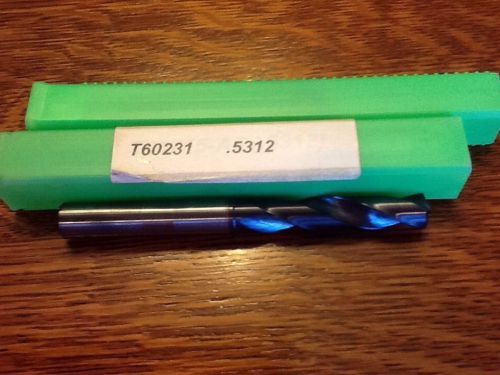 Sumitomo Carbide T60231 .5312&#034; W40017061 007 Coolant Through Drill #5312MHV