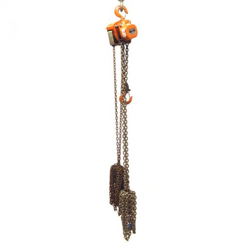2 ton ingersoll-rand roughneck vl2-020 manual hand chain hoist 4,000# 32&#039; lift for sale