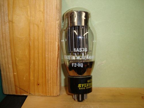 ONE SYLVANIA NOS./NIB 6AS7G LO-MU POWER TRIODE MADE IN W. GERMANY