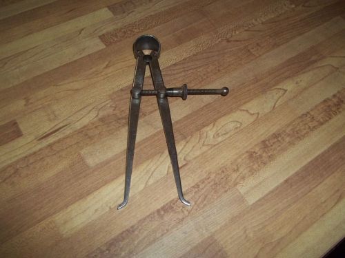 Vintage craftsman spring-type inside caliper 6 3/4&#034;  solid nut for sale