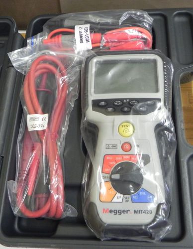 Megger mit400 series insulation tester for sale